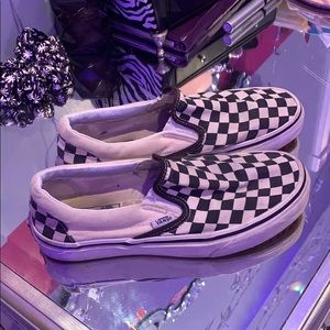 checkered vans